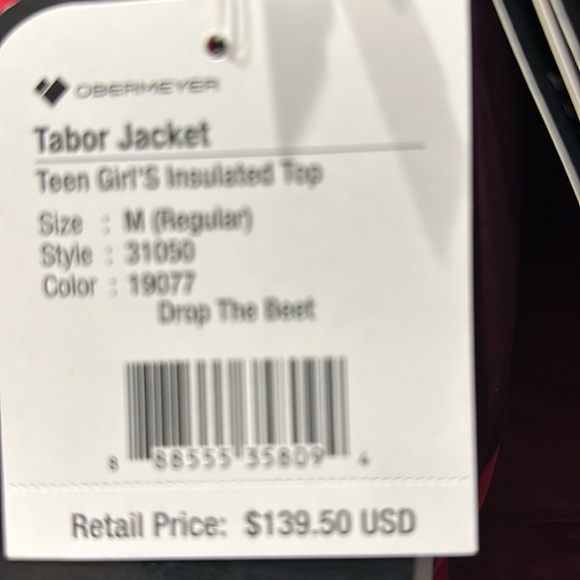 Teen Girl’s ski jacket & pant. Obermeyer M Tabor jacket and S Jessi pant. NWT - Picture 5 of 6